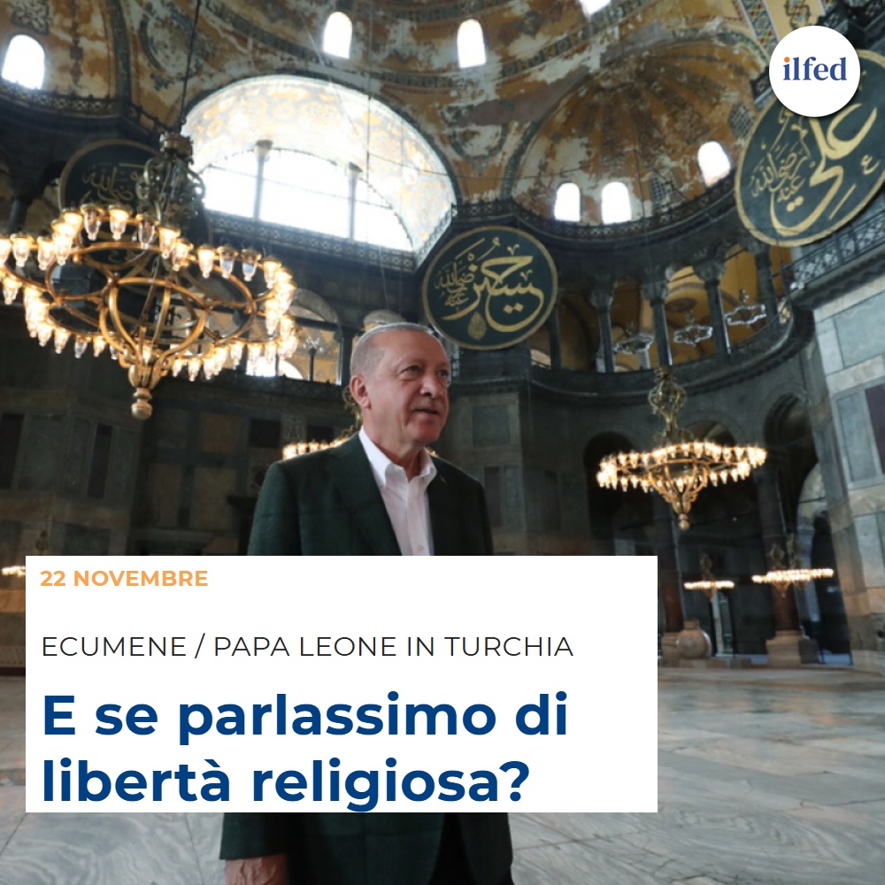 ilfed_ch's tweet image. Tra pochi giorni, a sette mesi dalla sue elezione, Leone XIV affronterà il suo primo viaggio apostolico che lo porterà a visitare la Turchia, a partire da giovedì prossimo 27 novembre, per poi recarsi in Libano, da domenica a martedì 2 dicembre. Bruno Boccaletti, nella rubrica…