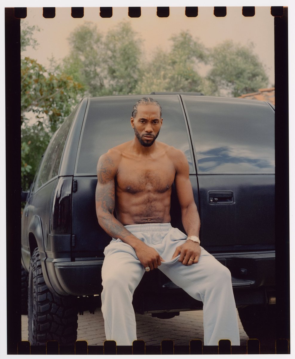 Kawhi Leonard for Flaunt Magazine, photographed by me