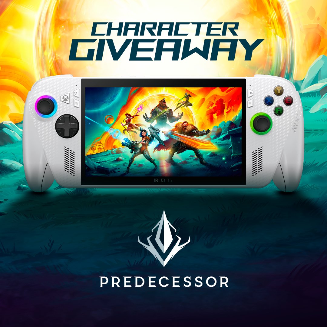 ASUS_ROGNA's tweet image. Jump into all the action of the new Predecessor update in style, with Bayle the Betrayer!

🚨We are giving away 50 free codes to unlock the new character Bayle the Betrayer!

1) Follow @ASUS_ROGNA &amp;amp; @PredecessorGame
2) Like this post
3) Tag both accounts in a picture of your ROG…