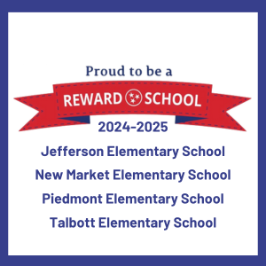 JES is proud to announce that Talbott Elementary School, New 
Market Elementary School, Jefferson Elementary School, and Piedmont Elementary School have been named Tennessee Reward Schools for the 2024–2025 school year. . Read the full article at jc-tn.net/news/director-…