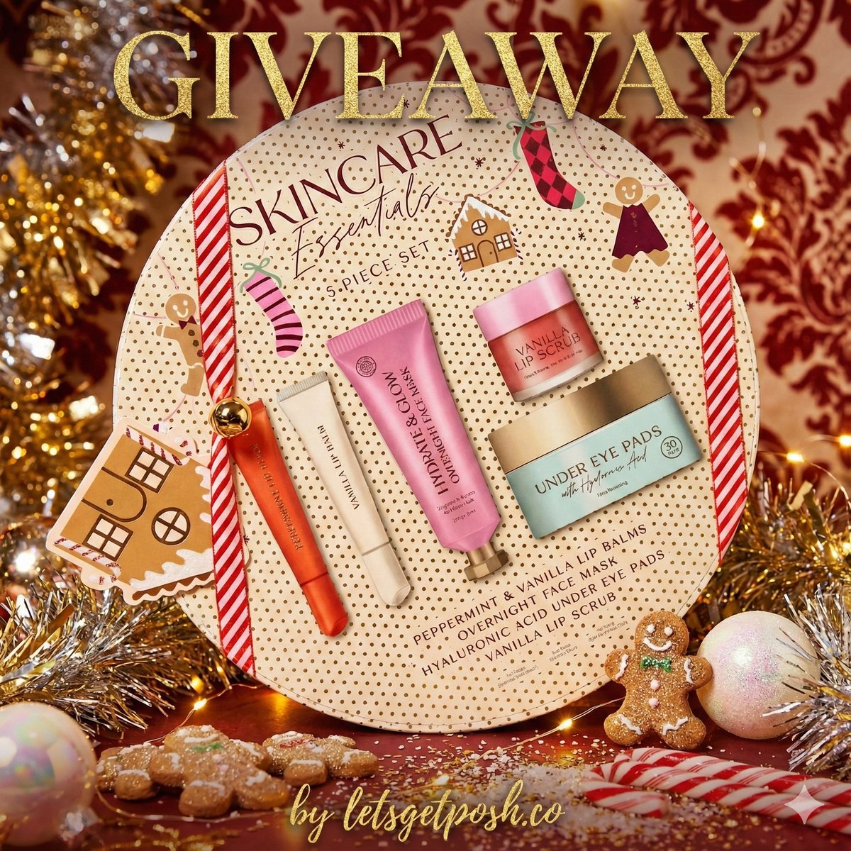 ❄️💖SKINCARE ESSENTIALS HOLIDAY GLOW SET GIVEAWAY 🎁 

gleam.io/fGwew/skincare…

#giveaway #sweepstake #lipcare #giveawaytime #contest #competition #contestalert #entertowin #freebies #winner #gifts #sweepstakes #pr #prpackage #prpakages #skincare