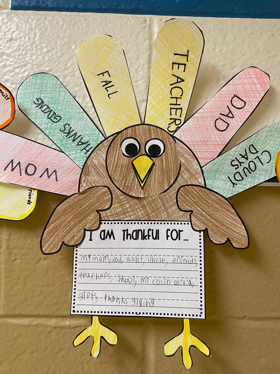 SpringfieldSD's tweet image. Our ETR students shared what they’re thankful for—family, friends, teachers, and the things that make each day brighter. Hearing their gratitude reminds us how important it is to pause and appreciate what we have. Thankful for this amazing school community! Happy Thanksgiving!