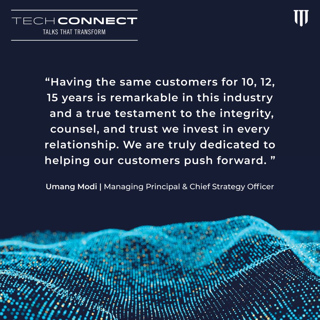 TIAGinc's tweet image. THIS! Hear more from Umang (and other thought leaders across TIAG!) about the importance of cultivating long term relationships. #TechConnect #TalksthatTransform

youtube.com/channel/UCt0A7…