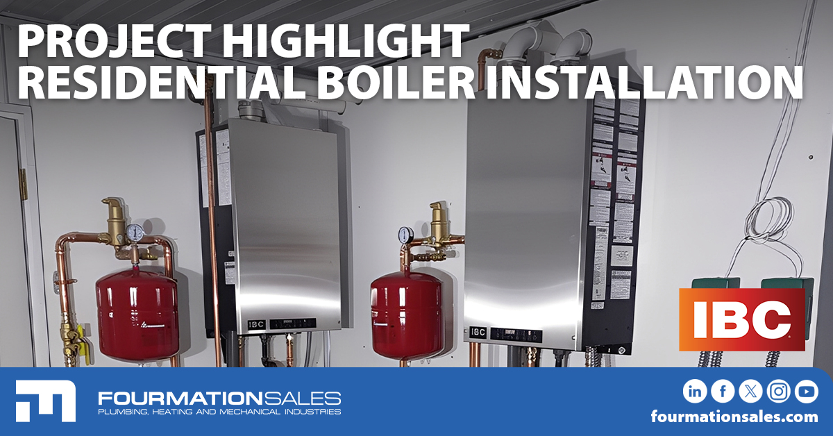 4MationSales's tweet image. Project Highlight: Residential Installation 🏠🔥

📍 Location: Faribault, MN
🛠️ Products Used: (2) @IBCBoiler_USA HC20-125 Boilers

Contact an expert today to learn more! fourmationsales.com

#ProjectHighlight #IBCBoilers #HydronicHeating #HVAC