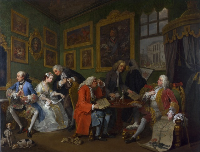 paintlyapp's tweet photo. 🎨 Art lover? Hit follow for daily masterpieces that'll inspire you!

🖼️ The Settlement, 1742-1744, William Hogarth

❤️ Double tap if this masterpiece speaks to you!
💭 Share your thoughts in the comments!

#art #arthistory #paintings #paintly #dailyart https://t.co/RYPiwYocOd