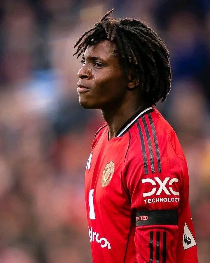 Playing this fella called Dorgu👇#MUFC <a href="/ManUtd/">Manchester United</a>