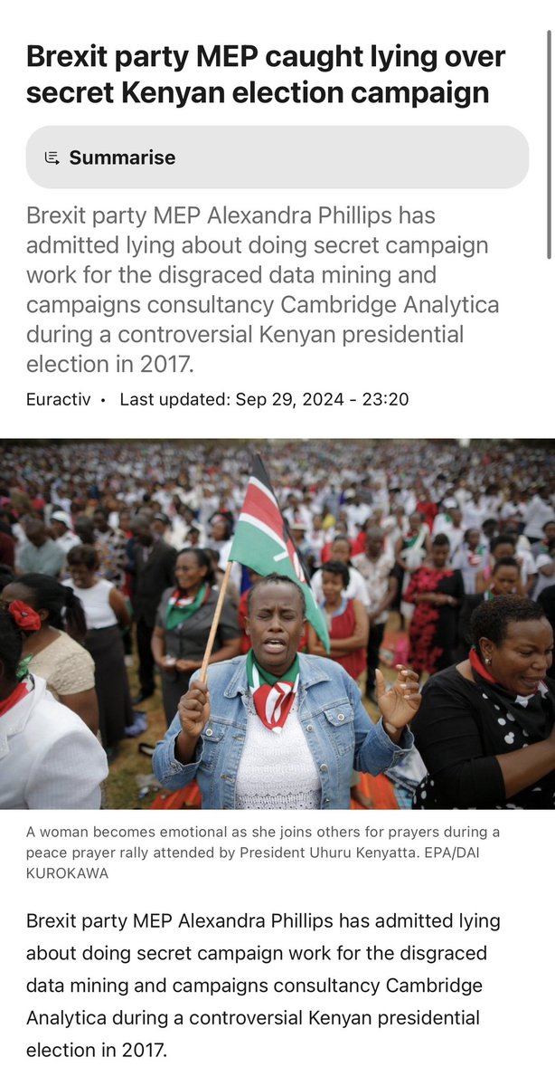 <a href="/ThatAlexWoman/">Alex Phillips</a> I just googled ‘Alex Phillips and Cambridge Analytica’ …