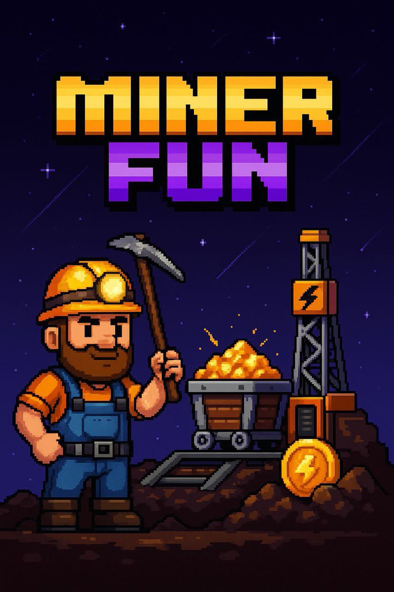 Great teams don’t chase shortcuts- they commit to the process.

Every update, every refinement, every late-night push is part of a bigger structure we’re building at MinerFun.m

Progress isn’t loud… but it’s consistent. And consistency always pays off. ⚒️🔥