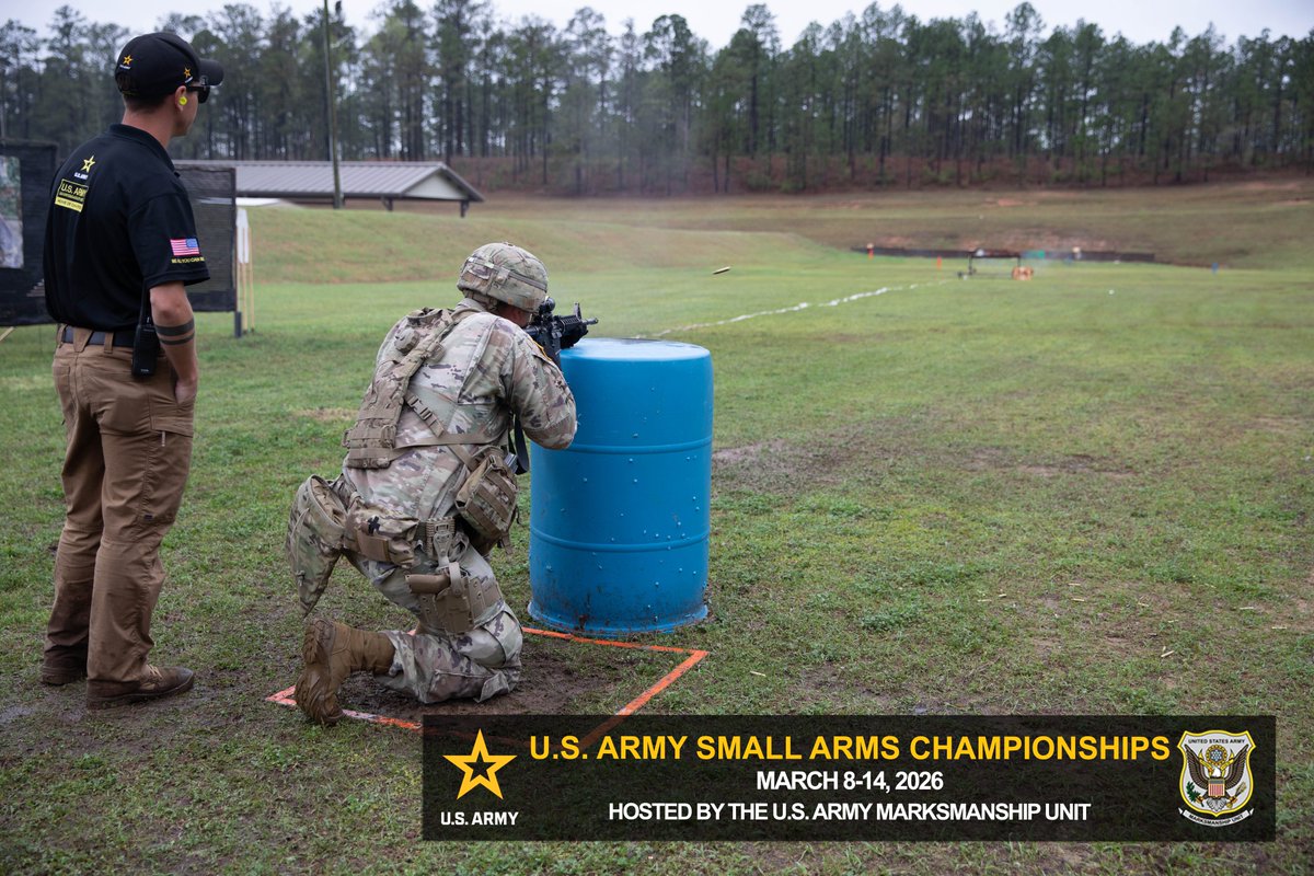 Receive the best marksmanship training, while competing with Soldiers across the Army. Register now for the 2026 "All Army."

ct.thecmp.org/app/v1/index.p…