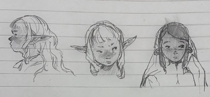 thistle and aelfsie, around the same age 