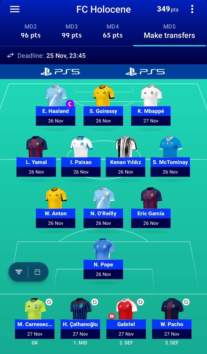 arefin_cscm's tweet image. Happy UCL 😁