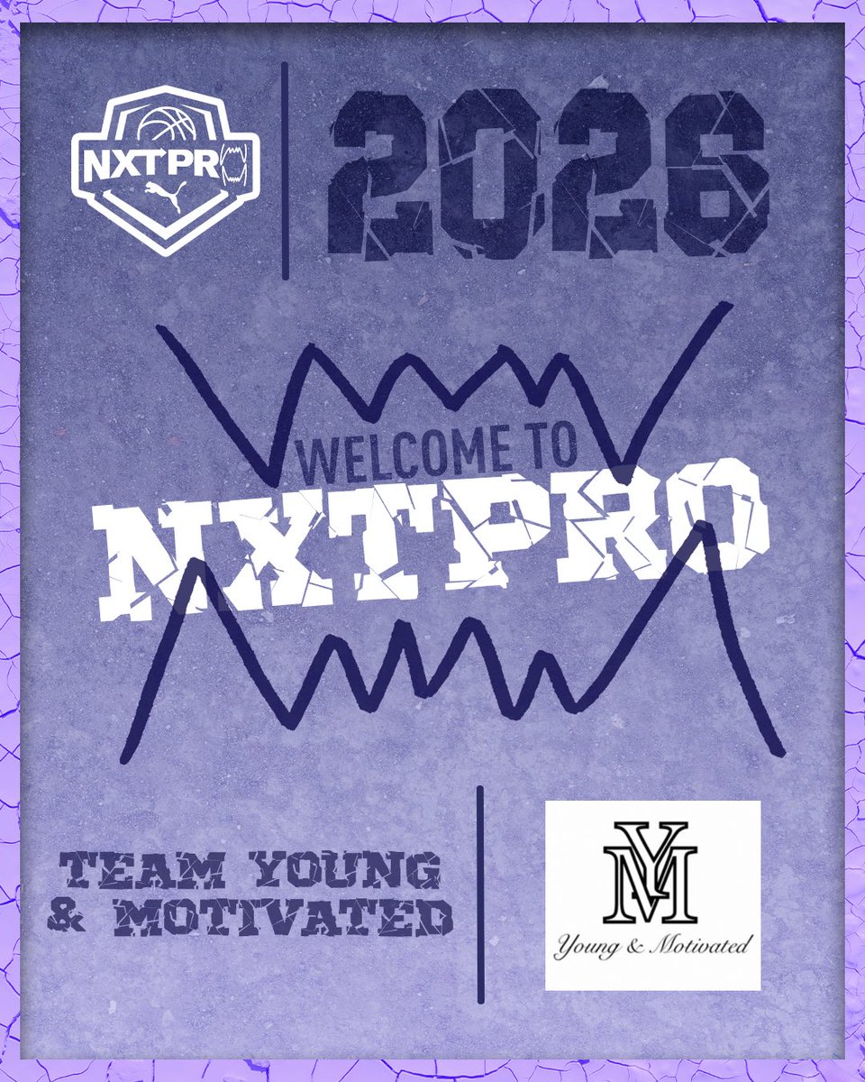 NxtProHoops's tweet image. Welcome to NXTPRO, Team Young &amp;amp; Motivated! 

#BeTheNXTPRO #PumaHoops #NXTFamily