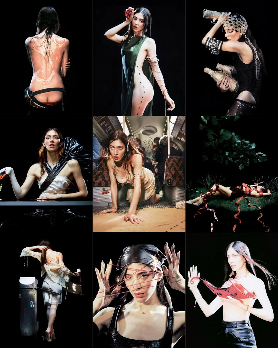 rosaliacrave's tweet image. this is how u do album artwork