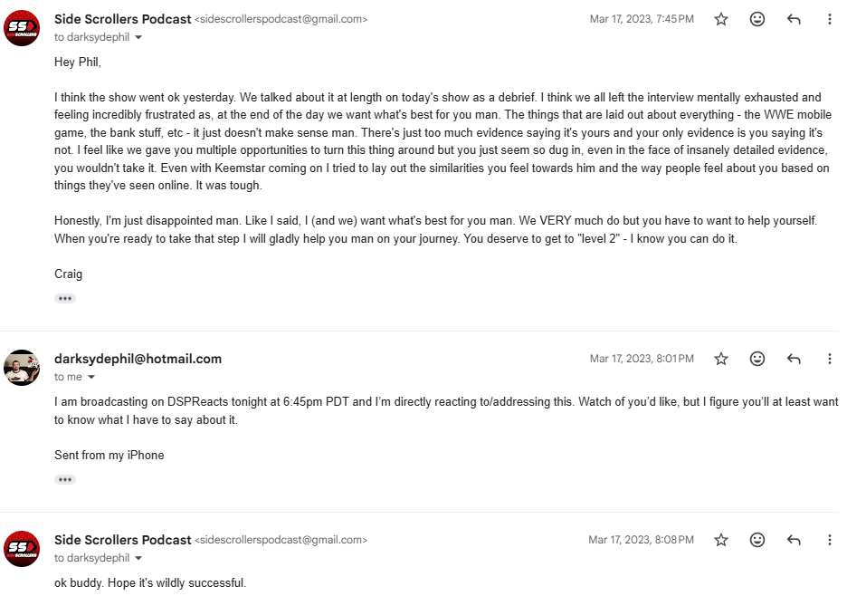 StutteringCraig's tweet image. Because I&apos;m such a snake🐍here&apos;s the full email exchange between DSP and myself immediately after our 5 hour interview

Reading this, I&apos;m sure you&apos;ll be able to see what a horrible, lying person I&apos;ve been to him