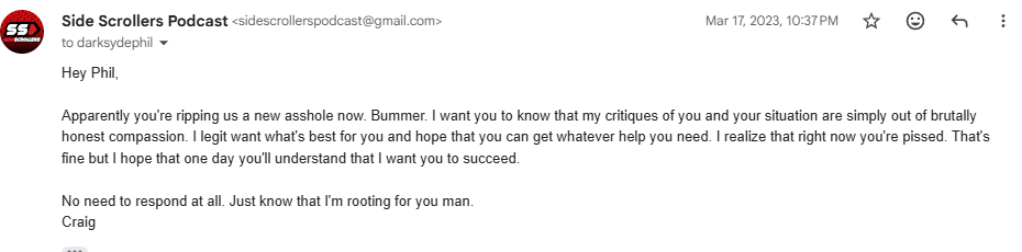 StutteringCraig's tweet image. Because I&apos;m such a snake🐍here&apos;s the full email exchange between DSP and myself immediately after our 5 hour interview

Reading this, I&apos;m sure you&apos;ll be able to see what a horrible, lying person I&apos;ve been to him