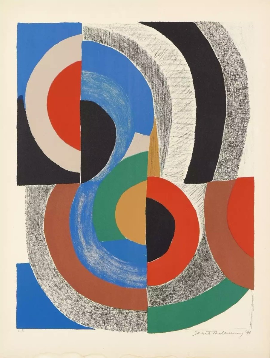 Hippocampe, 1971 • Sonia Delaunay •