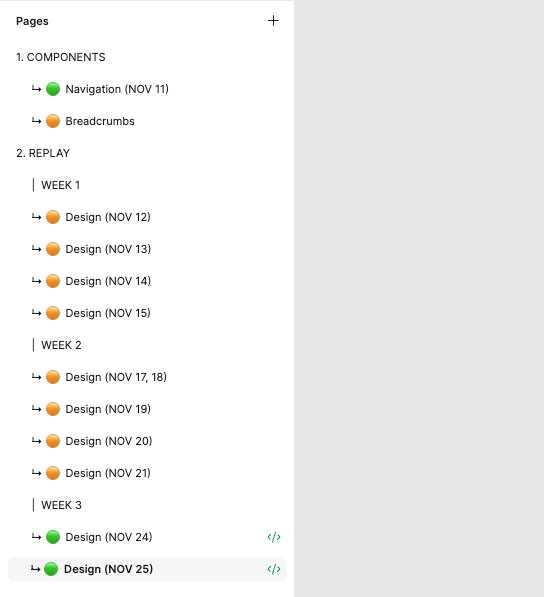 alexgilev's tweet image. 16 years in design taught me to be super organized when it comes design process.

especially with big, complex projects. you can&apos;t just wing it, you need guardrails, clear revision history, clean structure that your team and the client can understand. 

don&apos;t shy away from…