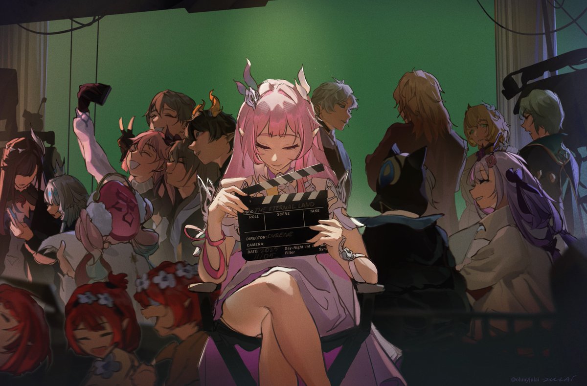 ohmyjulai's tweet image. #HonkaiStarRail #hsrcreators 
The last day of shooting
