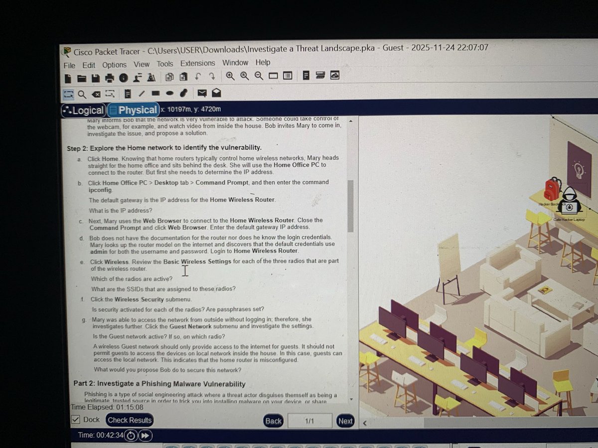 itzgoka's tweet image. Just completed my hands-on Cisco Endpoint Security lab
Explored phishing, network vulnerabilities &amp;amp; DNS attacks 
And I broke them down one by one 
#Cybersecurity #Cisco #Tech