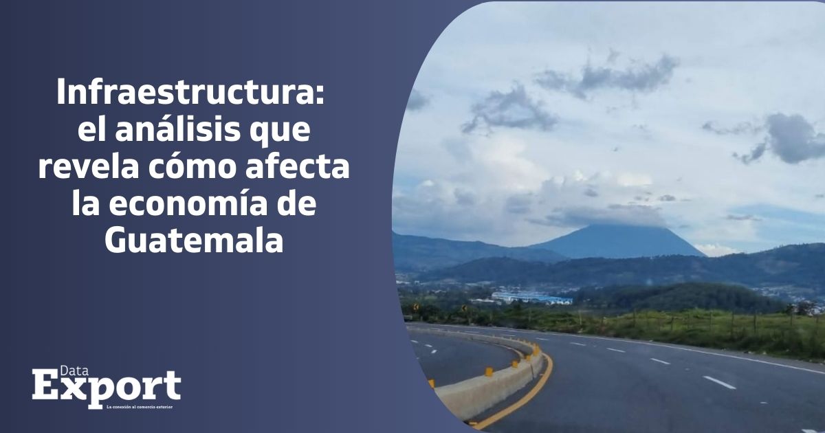AGEXPORTGT's tweet image. #DATAExport 🚀| Infraestructura: el análisis que revela cómo afecta  la economía de Guatemala.

Aquí la nota 👇
dataexport.com.gt/rhtw