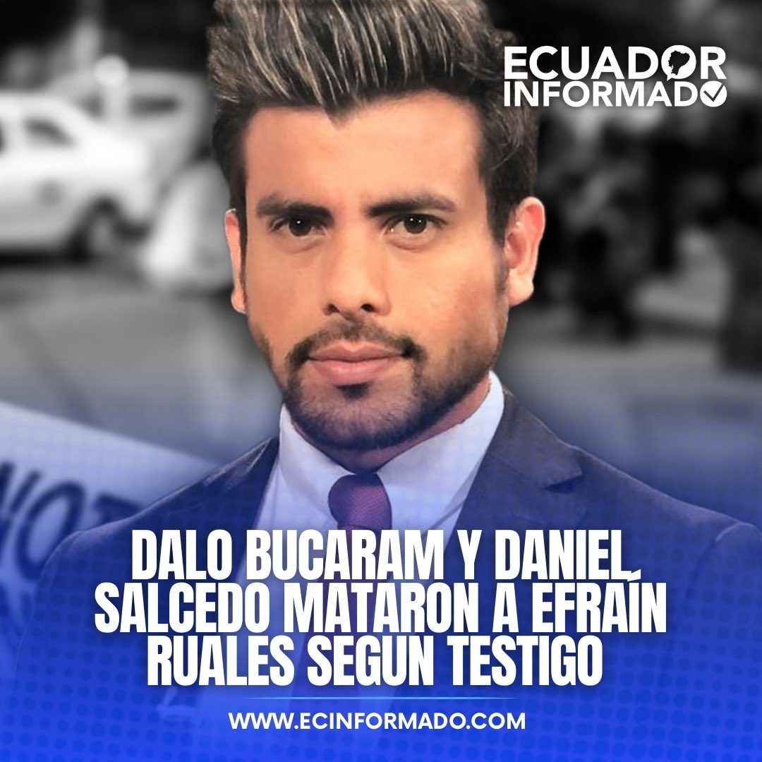 ecuainformado's tweet image. 🔵URGENTE | Marcelo Lasso pidió ser escuchado por la fiscal Ana Hidalgo mediante un escrito en el que identifica a Dalo Bucaram y Daniel Salcedo como presuntos responsables del asesinato de Efraín Ruales. También señala que ambos habrían ordenado asesinar al padre del sicario…