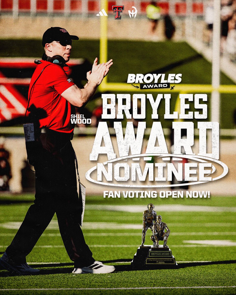 He leads the nation's most improved defense.

Vote to help make <a href="/ShielWood/">Shiel Wood</a> a <a href="/BroylesAward/">The Broyles Award</a> semifinalist!

➡️ wreckem.co/Broyles