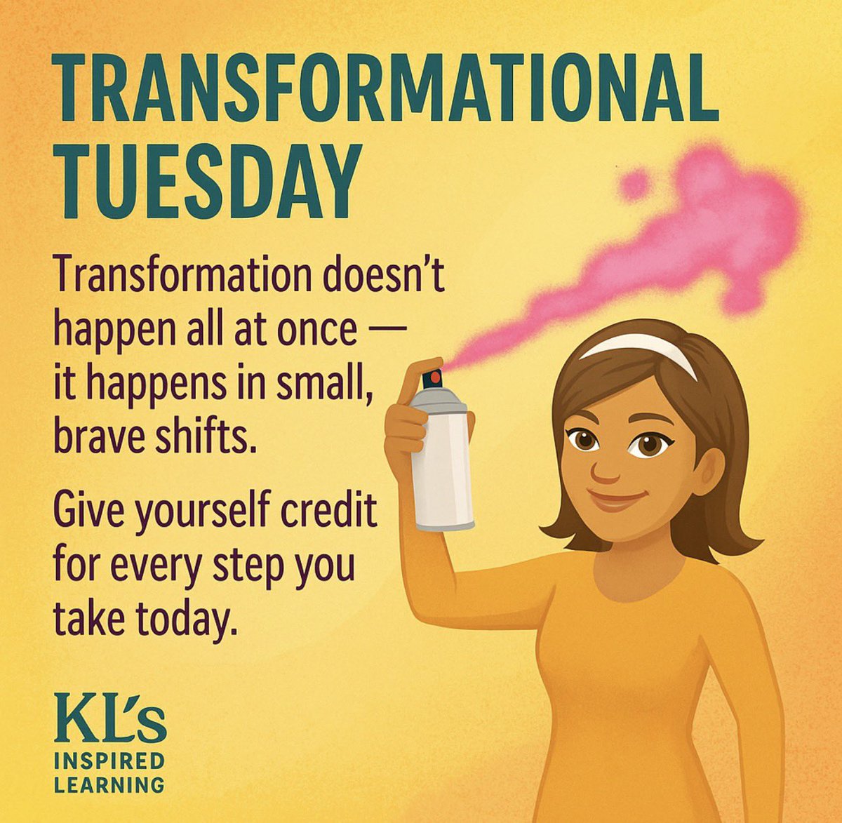 KLs_inspired's tweet image. ✨ Transformational Tuesday
“Transformation doesn’t happen all at once — it happens in small, brave shifts.
Give yourself credit for every step you take today.”
tiktok.com/t/ZTrYm8Dcf/
#TransformationalTuesday #KLSInspiredLearning 🌱
#GrowthMindset #PurposeInMotion
