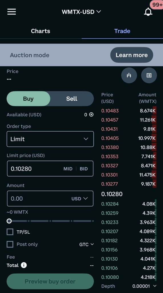LongedBitcoin's tweet photo. $WMTX officially trading on @coinbase now
Congratulations @WorldMobileTeam @wmchain
#WMTX #WMTXUSDT #cryptocurrency #wmchain https://t.co/2i0igKI9U1