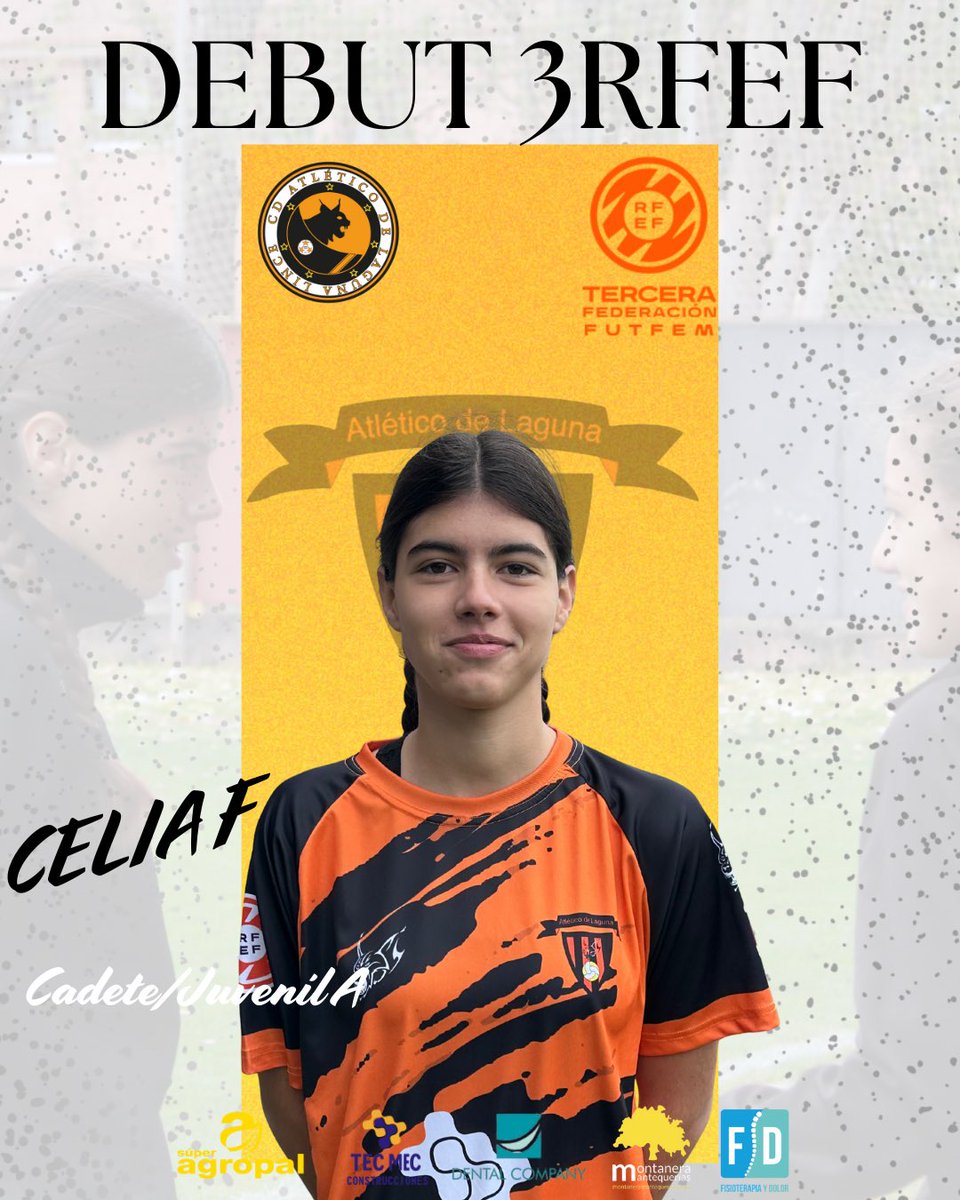 AtleticoLaguna's tweet image. 👉🏼 DEBUT 3RFEF

En la pasada jornada, Celia fue una de las ayudas de nuestro primer equipo. Su trabajo y esfuerzo con el cadete/juvenil A vio sus frutos con las chicas de 3RFEF y nosotros estamos muy orgullosos de ello ¡Enhorabuena Celia! 

#PasionNaranja