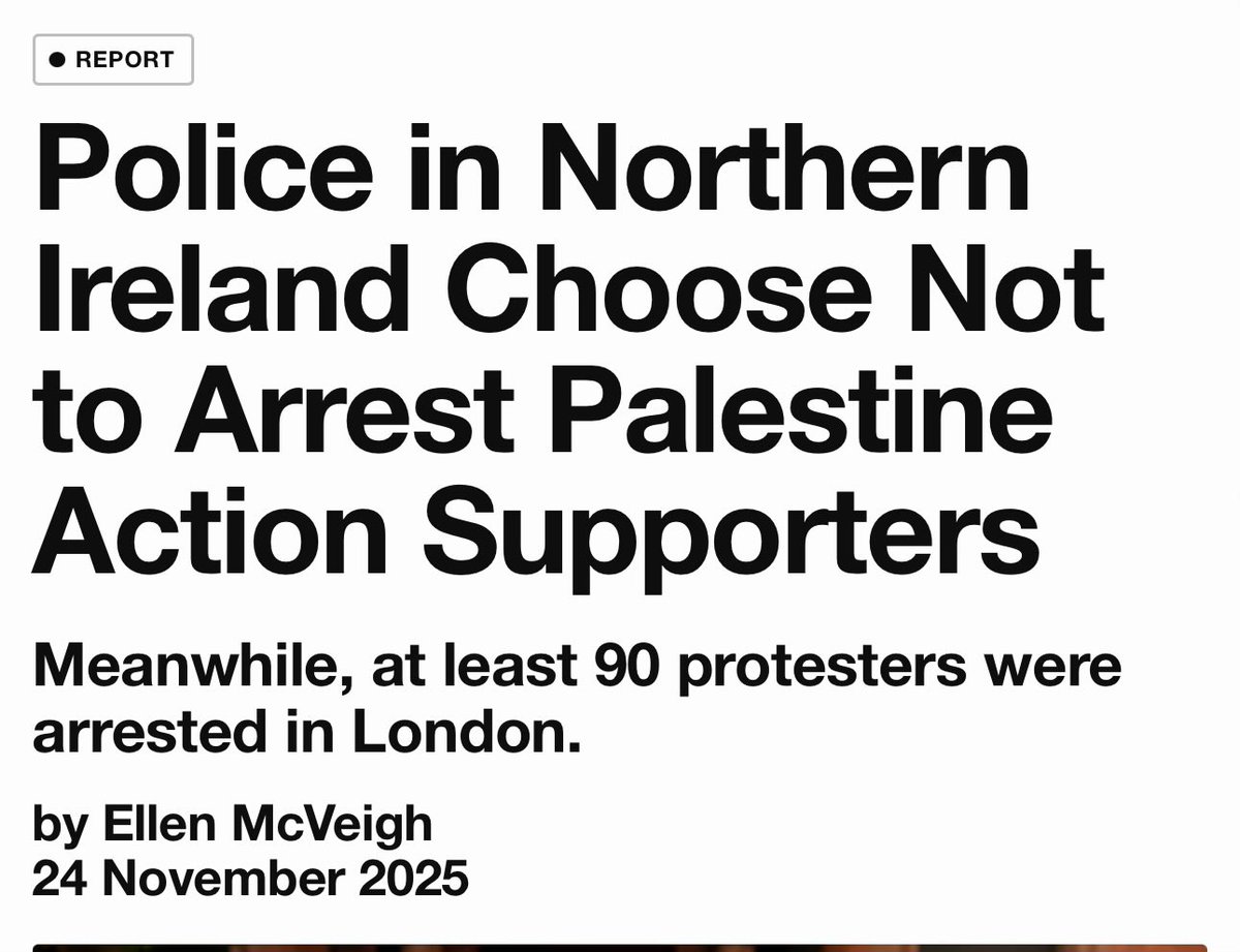 malonebarry's tweet image. Oh look, turns out the police are not actually required to arrest pensioners for holding signs.