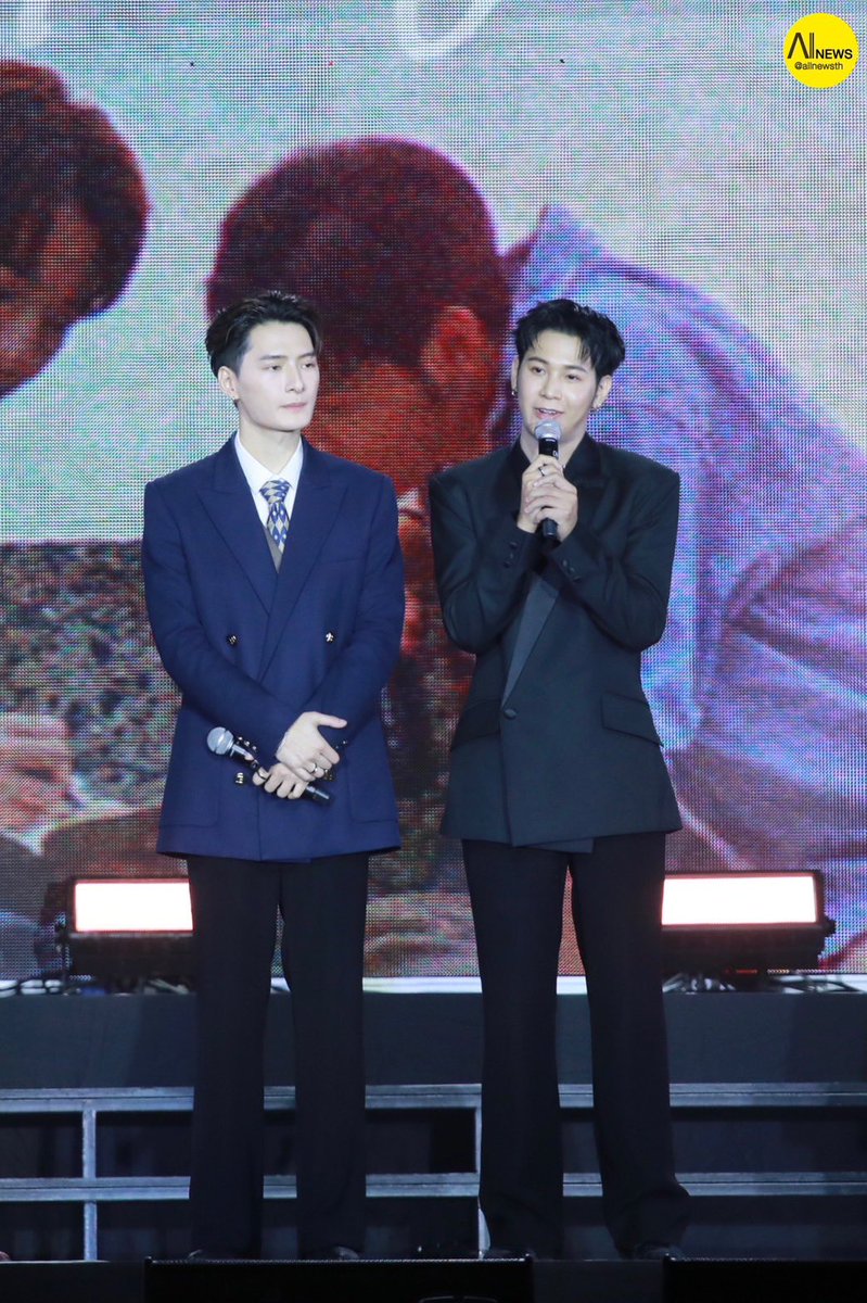 AllNews_th's tweet image. “คริส - สิงโต” เปิดตัวซีรีส์ “Write You Again เขียนรักครั้งใหม่” ในงาน “GMMTV2026 MAGIC VIBES MAXIMIZED” 

#คริสสิงโต #KristSingto 
#KristPerawat #SingtoPrachaya 
#GMMTV2026 #GMMTV