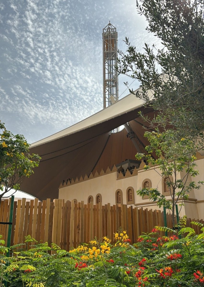 45 صورة جديدة وبجودة عالية لأكبر منتزه ترفيهي في الشرق الاوسط منتزه Six Flags القدية 🎢