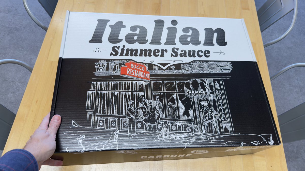 BevNETCraven's tweet image. Carbone sure knows how to make a fancy press kit