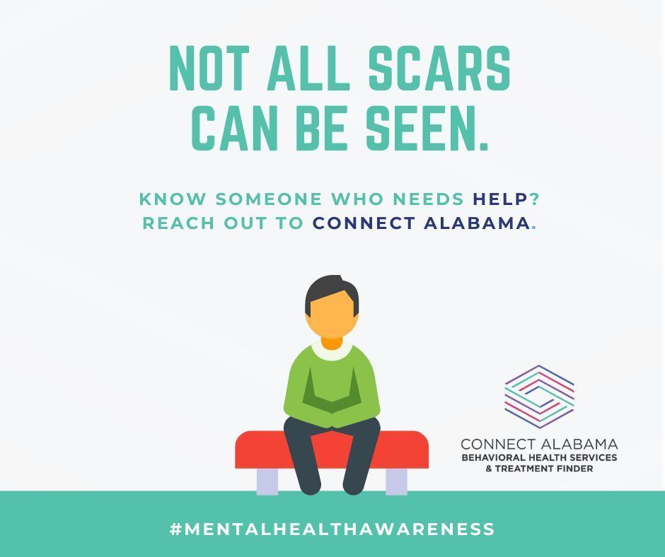 Explore the comprehensive Connect Alabama App! Quickly find resources for learning, information, and services related to substance use, mental health, veteran aid, and prevention efforts.