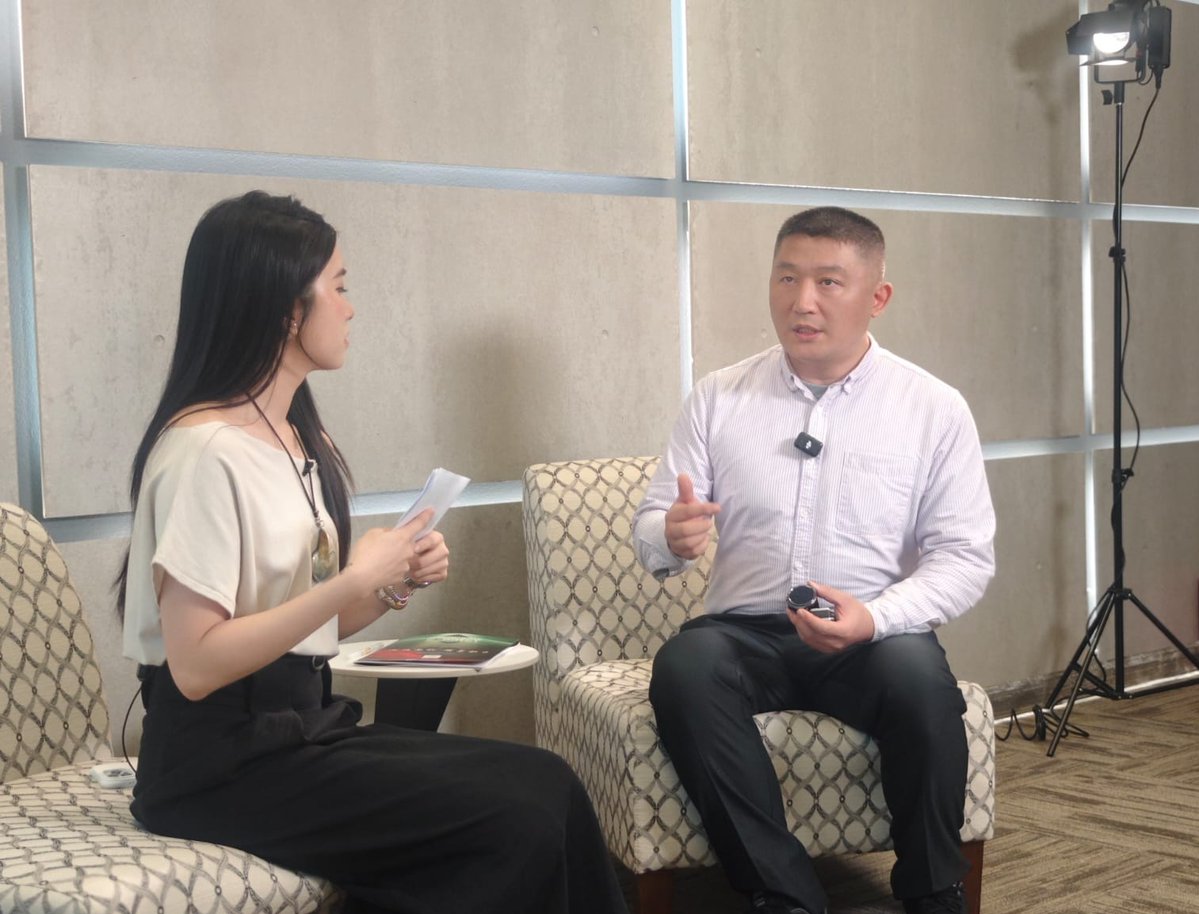 ExaeonTech's tweet image. Exaeon CEO Mr. Zheng Zhou interviewed to discuss the current situation and the future of personal cloud computing and consumer electronics at the Woodbine Connect Business EXPO 2025