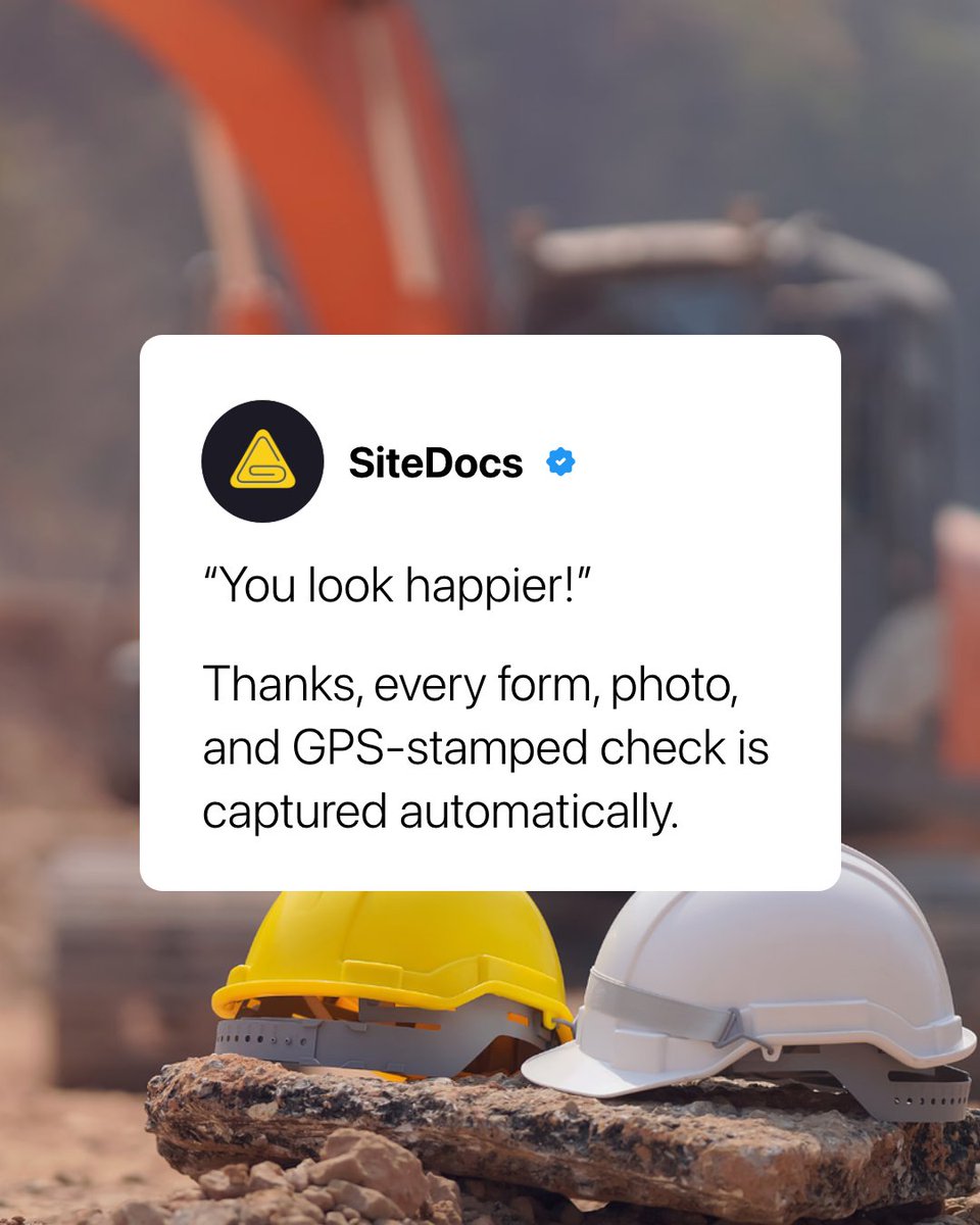 Teams that stay audit-ready, crews finishing audits on their phones, no more chasing signatures. These are the little wins we’re grateful for. 🙌

#SiteDocs #InspectionSoftware #RiskManagement #ConstructionTechnology