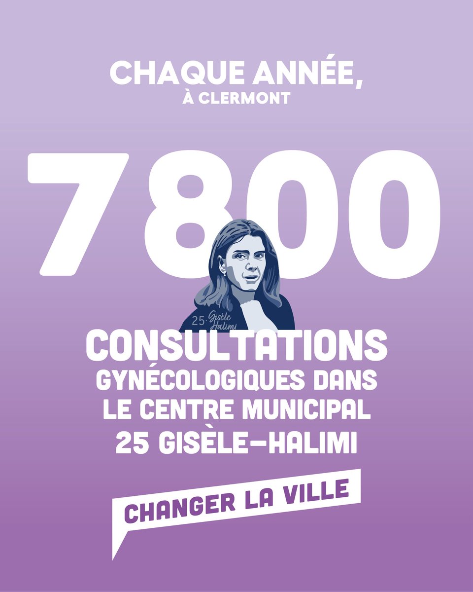 📆 25 novembre, journée internationale pour l’élimination des violences à l’égard des femmes.

📍 À Clermont-Ferrand, c’est une priorité, avec notamment l'ouverture fin 2023 du 25•Gisèle-Halimi. Un lieu d'accueil, d'écoute, et d’accompagnement pour toutes les femmes.