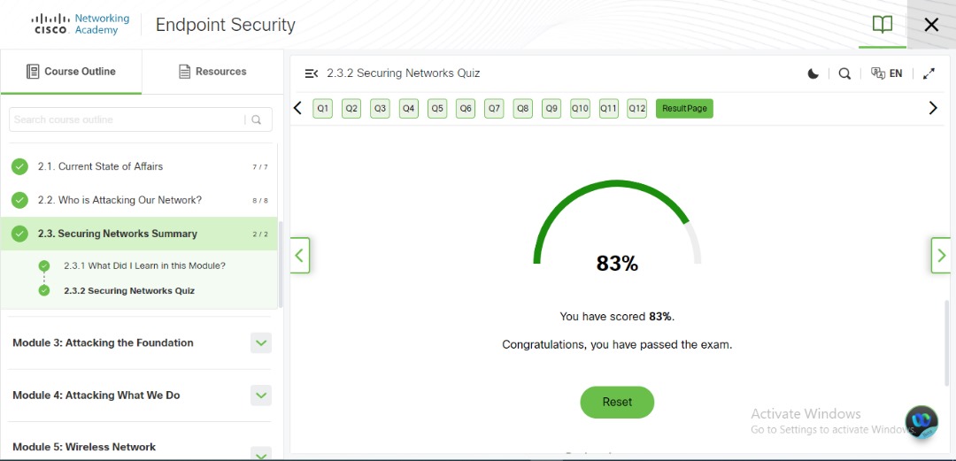 3mm3rald's tweet image. #Day61ofcybersecurity

Today, I started the 2nd module of endpoint security, I learned about &quot;security networks&quot; I learned about current state of affairs, who is attacking our networks? And I pass the quiz✅

@ireteeh @_DeejustDee @4osp3l