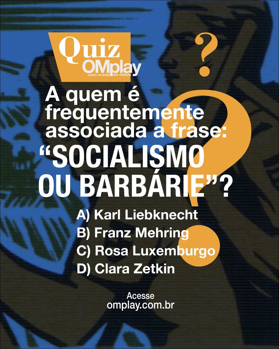 OMplay – Outro Mundo em Debate tweet media