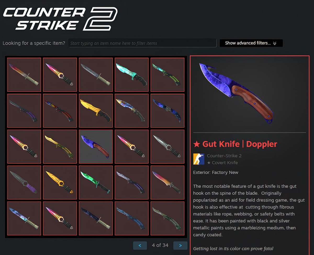 cs2skin_com's tweet image. You didn&apos;t forget about us, right?

🥶 Gut Knife | Doppler (SAPPHIRE)

Follow @cs2skin_com, like and tag 2 friends

ENDS IN 48 HOURS