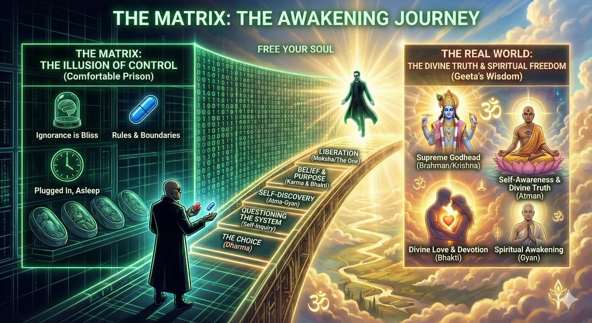 neoviky's tweet image. I can&apos;t help but create these!

Here is a guide to what The Matrix is all about.