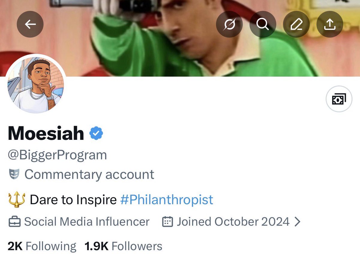 BiggerProgram's tweet image. Only 50 followers away from my small goal of 2k! Can we get it today?

Whenever I reach 10k followers I’ll start doing random giveaways!

#TeamFollowBack #FollowForFollow #IFollowBack #FollowBack #F4F #IFB #FB #FollowTrain #SmallAccountsMatter #SupportSmallCreators