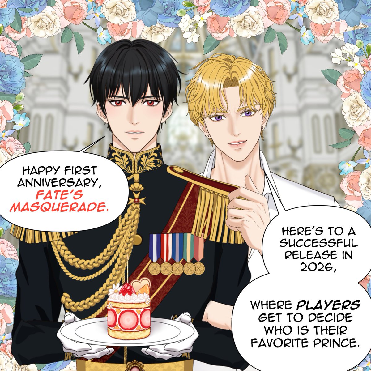 SmallSerenitySt's tweet photo. #fatesmasquerade has been in development for one whole year🥳!
Lucian just discovered what he was like in the concept phase & is spiraling. Don’t worry, prince—I’ll be perfecting you… And Maximilian, for your 2026 release😉.
#otome #OtomeGame #indieotome #VisualNovel #indiegame https://t.co/oHOR63mx41