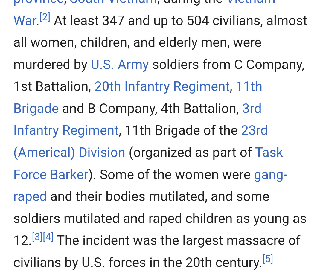LP_CLC's tweet image. The official position of the Department of War Crimes is that suggesting soldiers disobey orders to commit war crimes is sedition.

This is because the Secretary of War Crimes intends to order soldiers to commit war crimes.

We know what you&apos;d have been doing in Mai Lai!