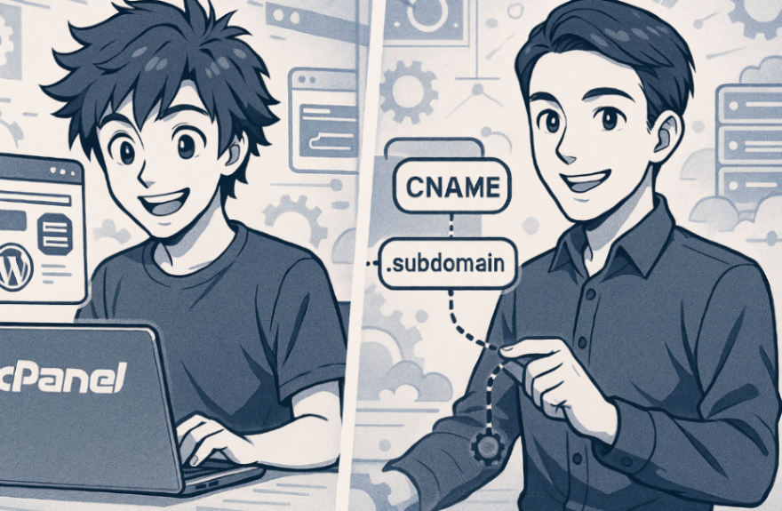 hostfusion's tweet image. 🫶 Subdominios en cPanel: ¿Crear uno Interno o Apuntar con un CNAME Externo?
🧔 host-fusion.com/blog/2025/04/1…