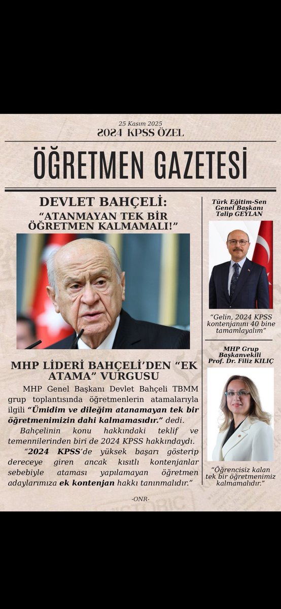 #Cumhurdan2024KPSSEkAtama

Ek atama verilsin. Çok yüksek puanla henüz atanamamış canımmmm arkadaşım atansın istiyorum. Özellikle coğrafyaya çok çok çok kontenjan verilsin istiyorum…