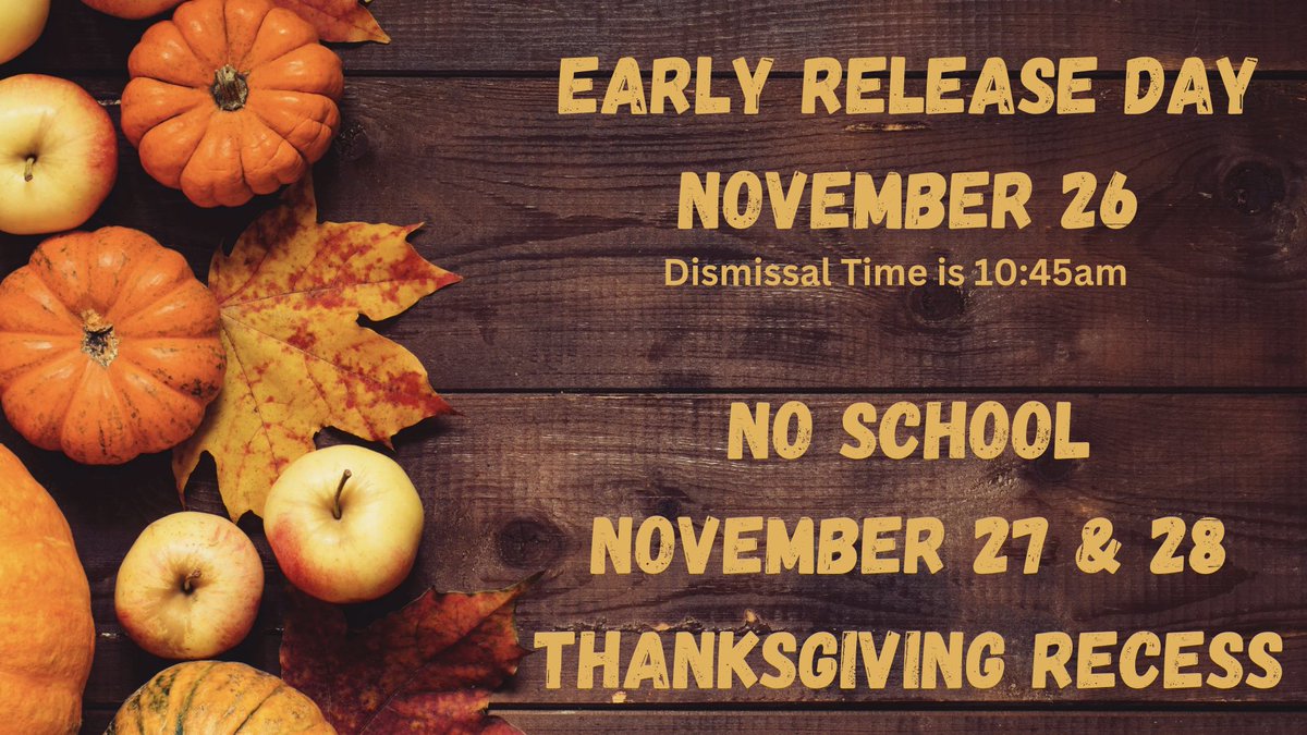 NipmucRegional's tweet image. Tomorrow is an exciting day at Nipmuc as it is our annual FAST event (Faculty and Students Together)and another early release day with a 10:45am dismissal.  There will be no school on Thursday and Friday this week for Thanksgiving recess.  #nipmucpride