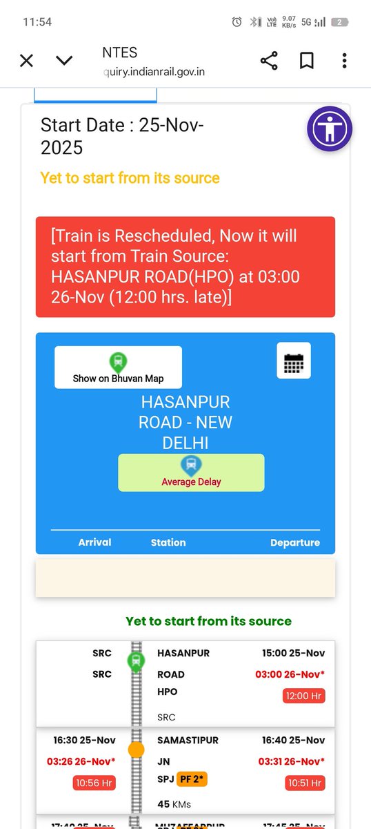 AjmiIbn's tweet photo. This HPO ANVT FESTIVAL SPL 04097 schedule 12 hrs  there is no retraining room  available on SPJ.
Please tell me  @RailMinIndia how to stay overnight in SPJ station. @ECRlyHJP @AshwiniVaishnaw @RailwaySeva @spjdivn https://t.co/SVJ5E2Uigo