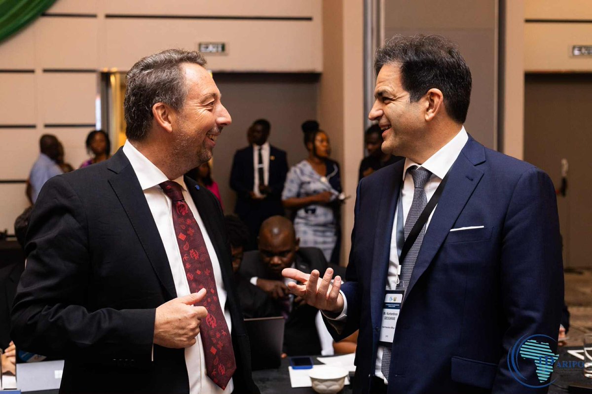 Our CEO, Konstantinos Georgaras, was honoured to join the <a href="/_ARIPO/">ARIPO</a> meetings in Accra, Ghana. 🇬🇭 

He delivered remarks, joined plenaries and met counterparts to advance global #IP collaboration. 

Thank you, ARIPO!