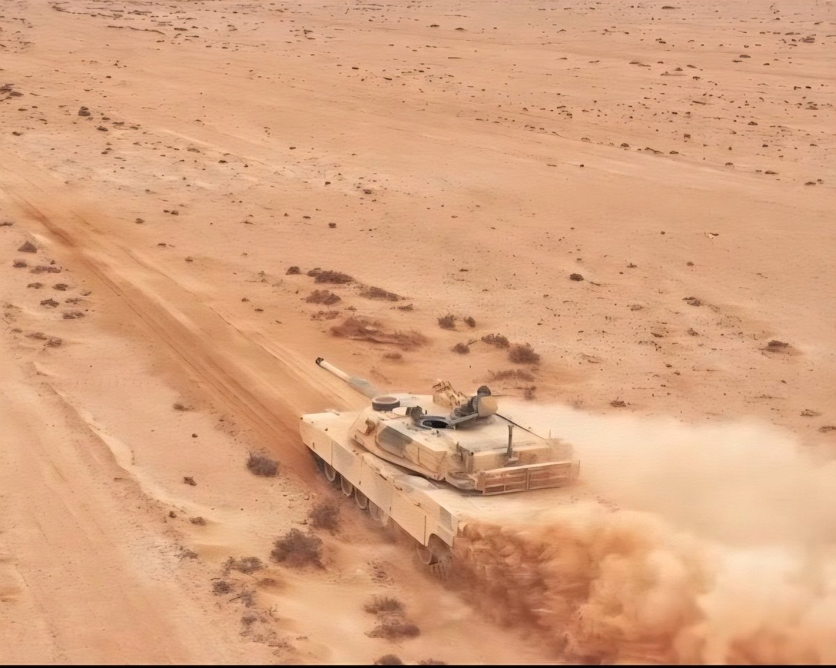 KOMARMIES's tweet image. #Moroccan #Army 🇲🇦 M1A1 #Abrams Main Battle #Tank Shoot 🔥#Morocco #Maroc